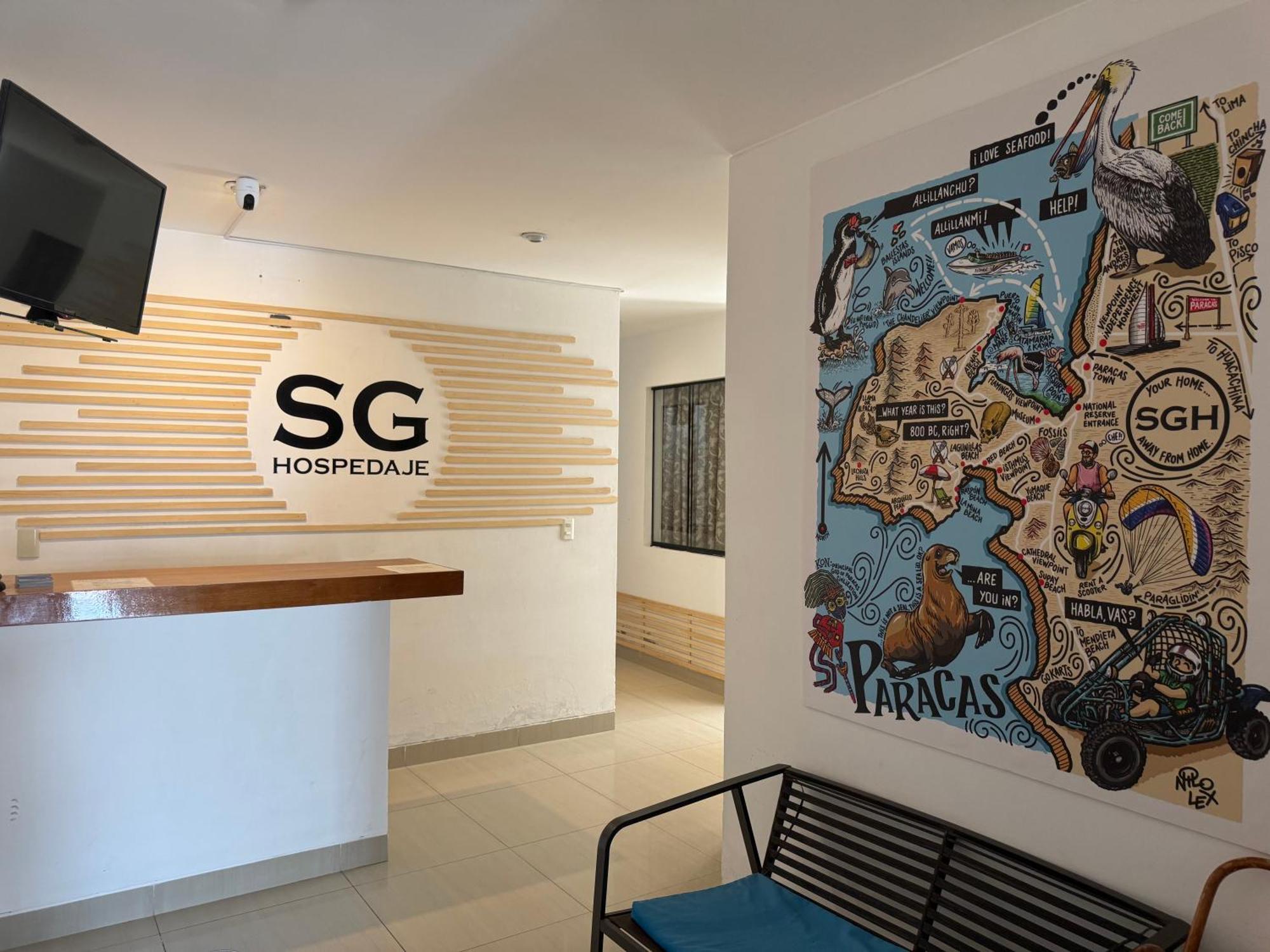 Sgh Paracas Hospedaje 외부 사진